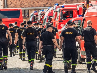 Πολωνοί πυροσβέστες: Επιστροφή στη βάση ...