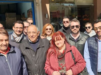 Πάτρα: Περιοδεία του Νίκου Παπαδημάτου στην Αγυιά 