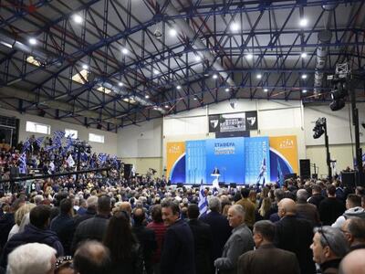 Μητσοτάκης από Πάτρα: Στόχος αυτή τη φορ...