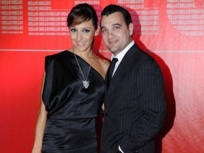 Ο Γιώργος Λεβέντης με τη σύζυγό του