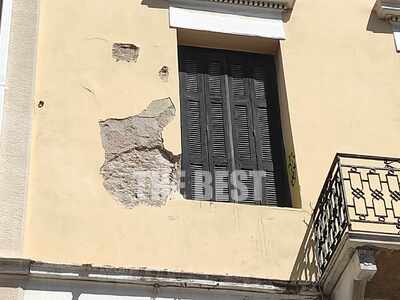 Πάτρα: Νέο περιστατικό πτώσης σοβάδων σε...