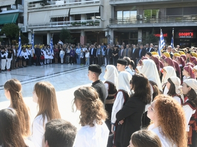 Πάτρα- 28η Οκτωβρίου: Ο Δήμαρχος στο 9ο Γυμνάσιο