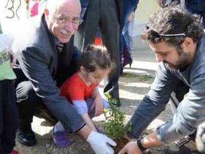 Πάτρα: Φύτεψαν δένδρα στο προαύλιο του 1...