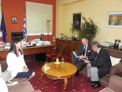 Επίσκεψη του Γάλλου  Πρέσβη στον Περιφερ...