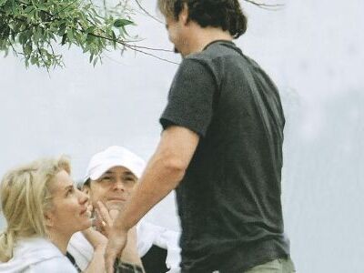 Ελένη Μενεγάκη και Ματέο Παντζόπουλος στ...