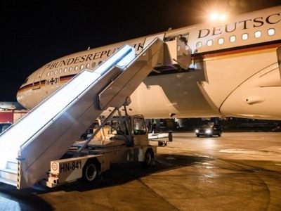 Κινδύνευσε η Μέρκελ ταξιδεύοντας με αερο...