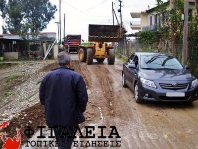 Επαρχιακή οδός Θολού - Φιγαλείας: Υποχωρ...