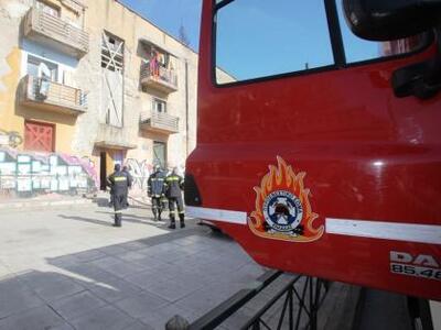 Θεσσαλονίκη: Καίγεται δασική έκταση στον Αρμενιστή