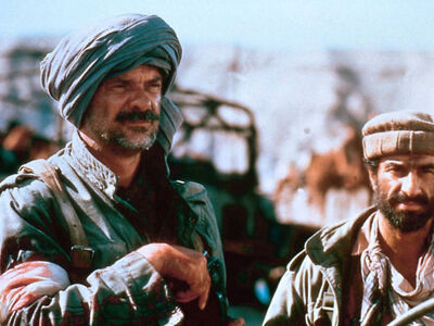 Υπέροχος στο "Ράμπο 3" το 1988.