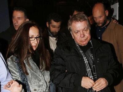 Γιάννης Πουλόπουλος: Σε μία σπάνια βραδινή έξοδο 