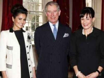 Από αριστερα: Σέριλ Κόουλ, Πρίγκιπας Κάρ...