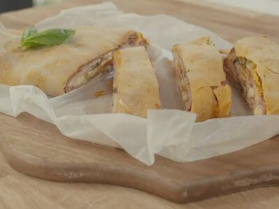 Συνταγή για...Scaccia, Σικελιάνικη τυλιχτή πίτσα  