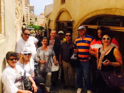 Όμορφες στιγμές στην εκδρομή του Συλλόγο...