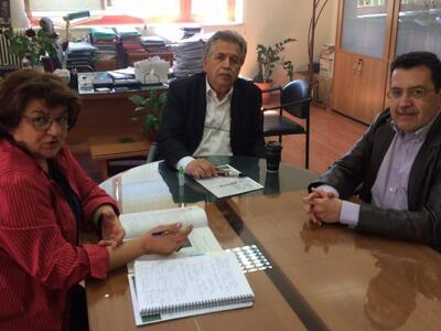 Ο κ. Κούστας από το Επιμελητήριο στο Δημ...