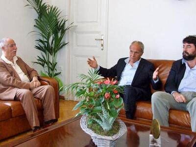 Πάτρα: Ο Γιάννης Δημαράς επισκέφθηκε τον...