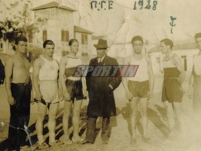 Οι αθλητές στίβου της ΠΓΕ το 1928