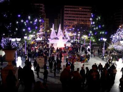 Παραμονή Πρωτοχρονιάς στο κέντρο της Αθήνας!