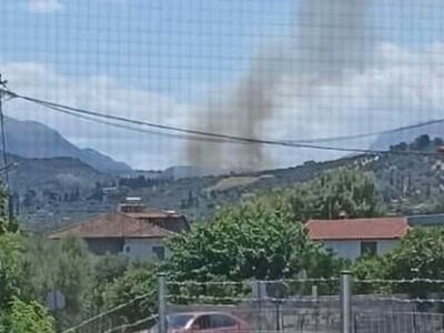 Αχαΐα: Φωτιά στις Νεραντζιές Αιγίου - Ήχησε το 112