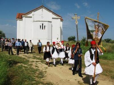 Μαζαράκι Αχαΐας: Με λαμπρότητα ο εορτασμ...