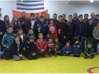 Έκοψαν την πρωτοχρονιάτικη πίτα τους Πολ...