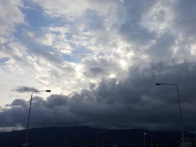 Το σύστημα του καιρού πάνω από την Πάτρα...