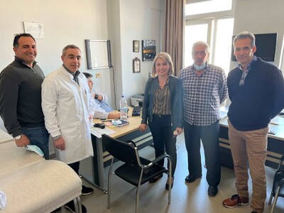 Η Χριστίνα Αλεξοπούλου στο Γενικό Νοσοκο...