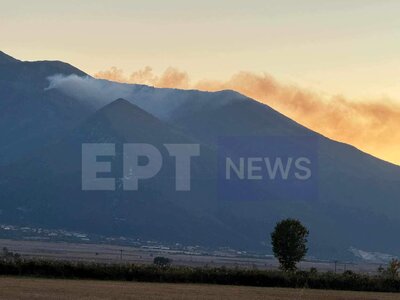 Καβάλα: Φωτιά στο Παγγαίο όρος - Μεγάλη ...