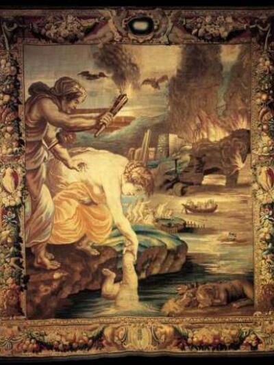 "Thetis dompelt Achilles in de Styx...