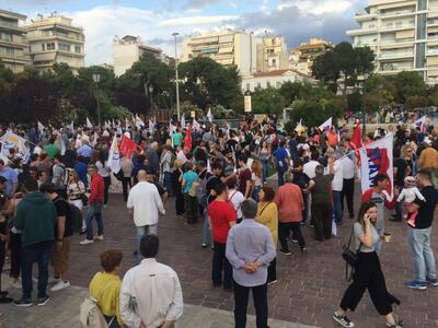 Δείτε τις πρώτες εικόνες του αντιπολεμικ...