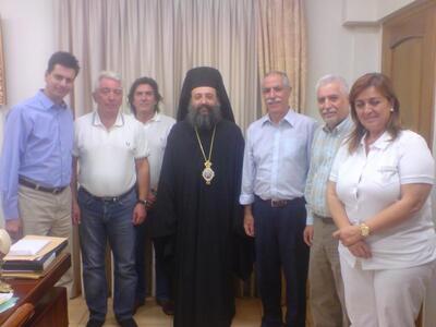 Συνάντηση Δημαρά με τον Μητροπολίτη Πατρών