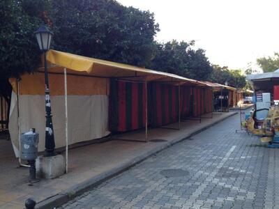 Πάτρα: τα ...τσαντίρια κατέλαβαν την Τρι...