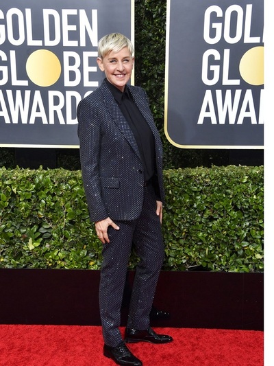 Eλεν Ντετζένερις με Celine 