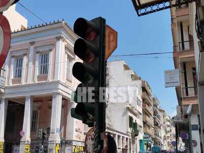 Πάτρα: Εκτός λειτουργίας τα φανάρια Κορί...