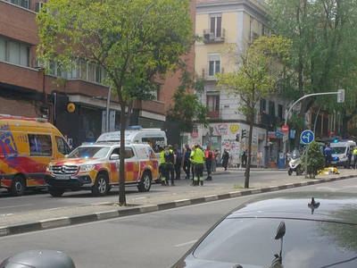 Τρόμος στη Μαδρίτη: Αυτοκίνητο έπεσε με ...