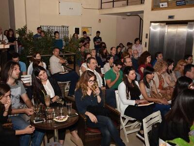  Άποψη του κοινού από την εκδήλωση της Πέμπτης