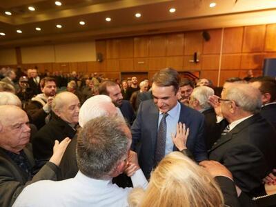 Η ομιλία του Κ. Μητσοτάκη στον Πύργο μέσ...