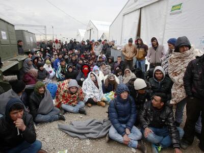 Με βία "υποδέχθηκαν" οι Γερμαν...