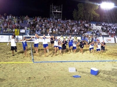 Beach Handball: Χρυσό και οι άνδρες κόντ...