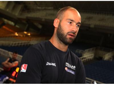 Μπάσκετ: Χωρίς τον Σπανούλη η προπόνηση ...