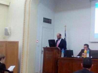 Χαιρετισμός του Ιάσονα Φωτήλα στην επιστ...