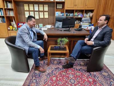 Συνάντηση Δημήτρη Παπαστεργίου - Πέτρου Ψωμά 