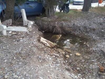 Πάτρα: "Ύποπτα" νερά καταλήγου...