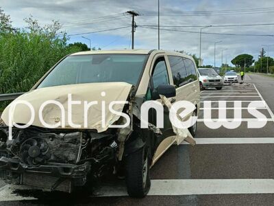 Ηλεία:  Τρεις τραυματίες σε σφοδρή σύγκρ...