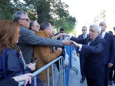 Εκτός... πρωτοκόλλου συνομιλία του Προέδ...