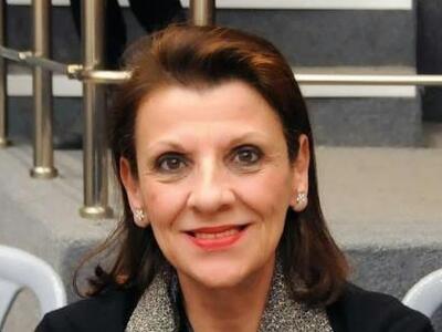 Η Μαρία Κανελλοπούλου στο κλιμάκιο των β...