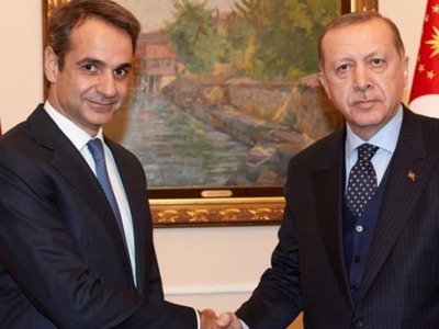 Συνάντηση Ερντογάν -Μητσοτάκη το απόγευμα 