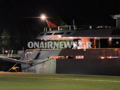 Η θαλαμηγός Seakid στο λιμάνι Μεσολογγίου