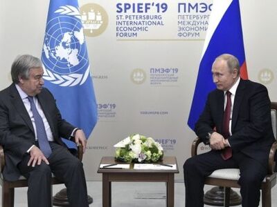 Πούτιν σε Γκουτέρες: Αισιόδοξος πως οι σ...