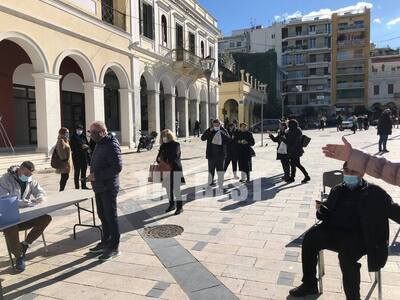 Πάτρα: Ένα θετικό τεστ στα 290 που διενε...