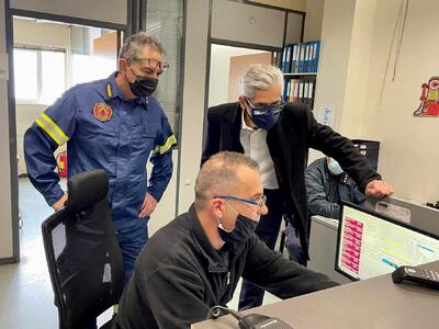 Ο Άγγελος Τσιγκρής στο Κέντρο Επιχειρήσε...